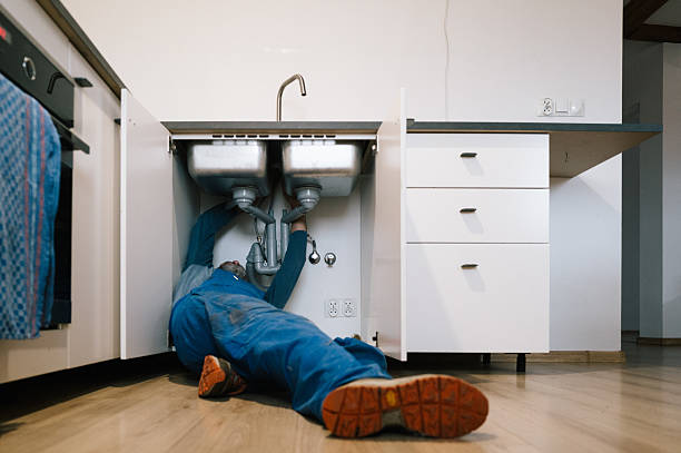 Professional Pipe Repair technician working in Pilot, VA